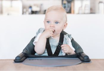mess-free baby feeding mat-G&G Silicone Perch Placemat