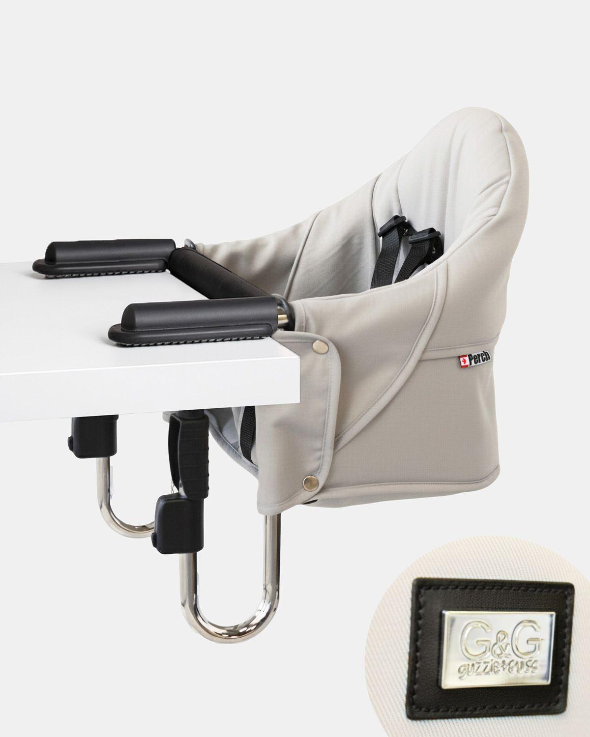 G&G Perch hook-on hanging highchair  -Pearl