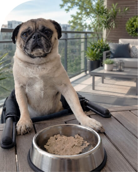 Guzzie and Guss Pet Portable Table Clip-on Chair