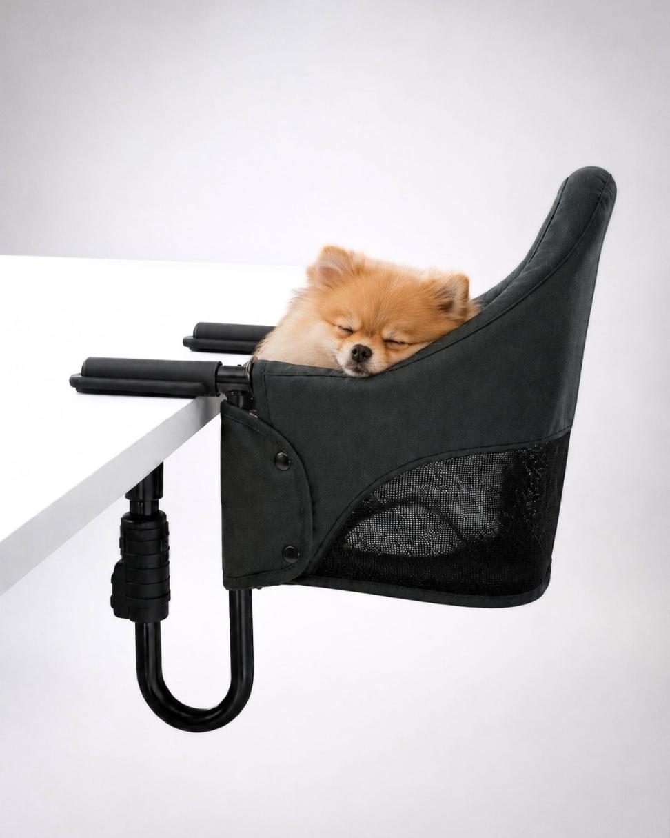 Guzzie and Guss Pet Portable Table Clip-on Chair