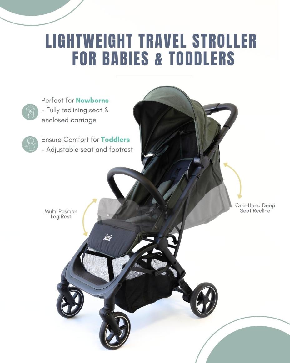 Lightweight and Compact for Newborn and Toddler_G&G Oxygen V2