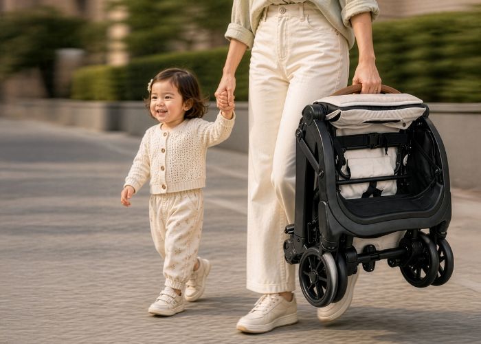 Quick one-hand fold everyday stroller-G&G Oxygen