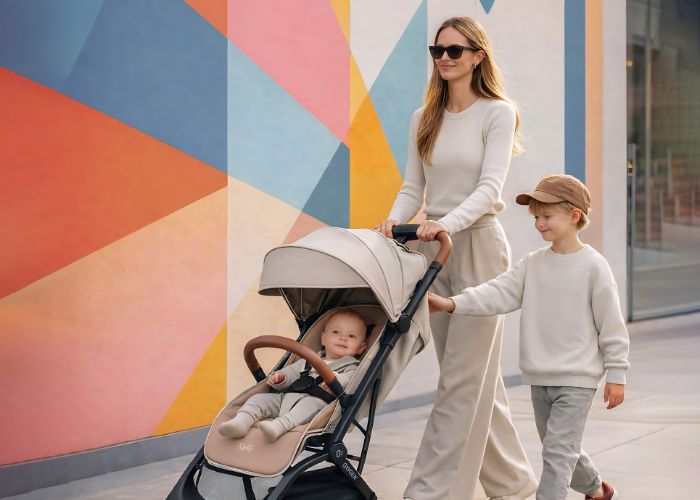 Travel-friendly compact stroller-G&G Oxygen