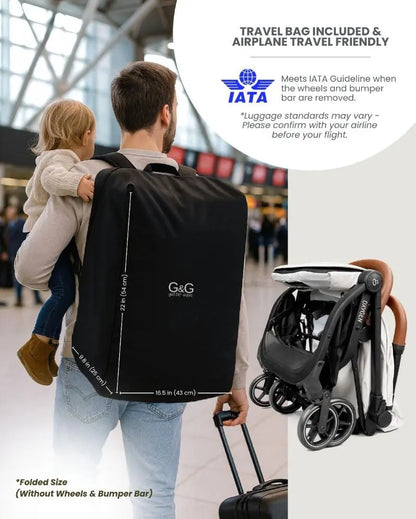 cabin approved carry on stroller-G&G oxygen