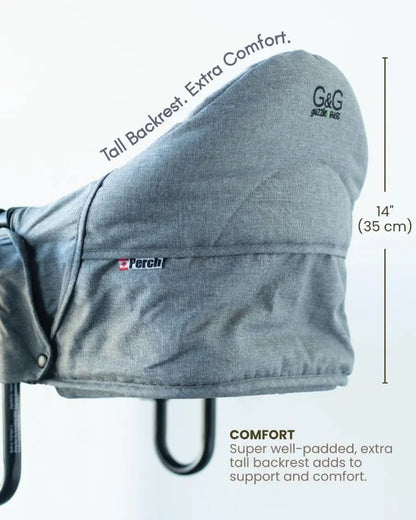 comfortable baby highchair-G&G Perch hook-on hanging highchair