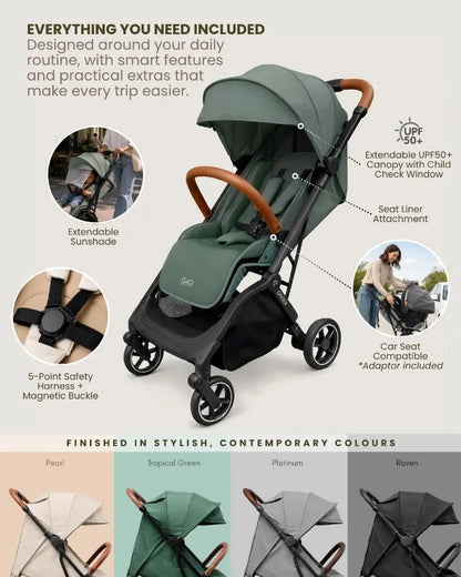 lightweight stroller for infant car seat-G&G oxygen