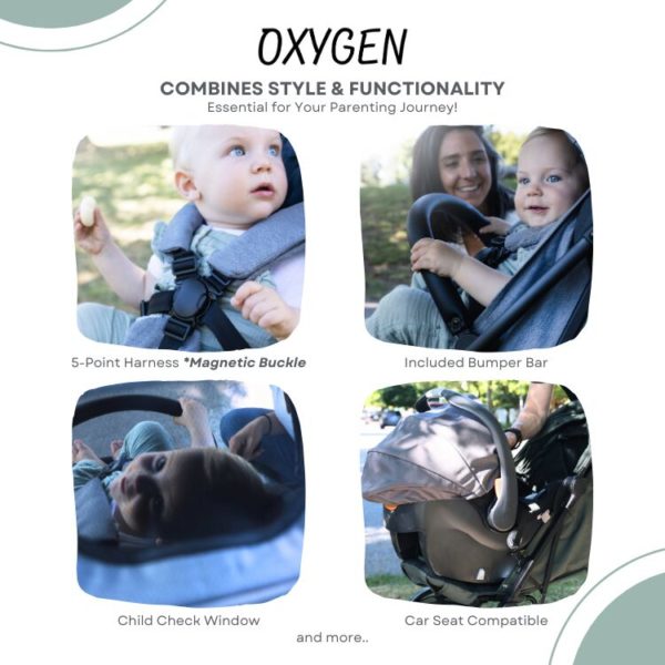 Guzzie and Guss Oxygen Travel Light Weight Stroller - 4