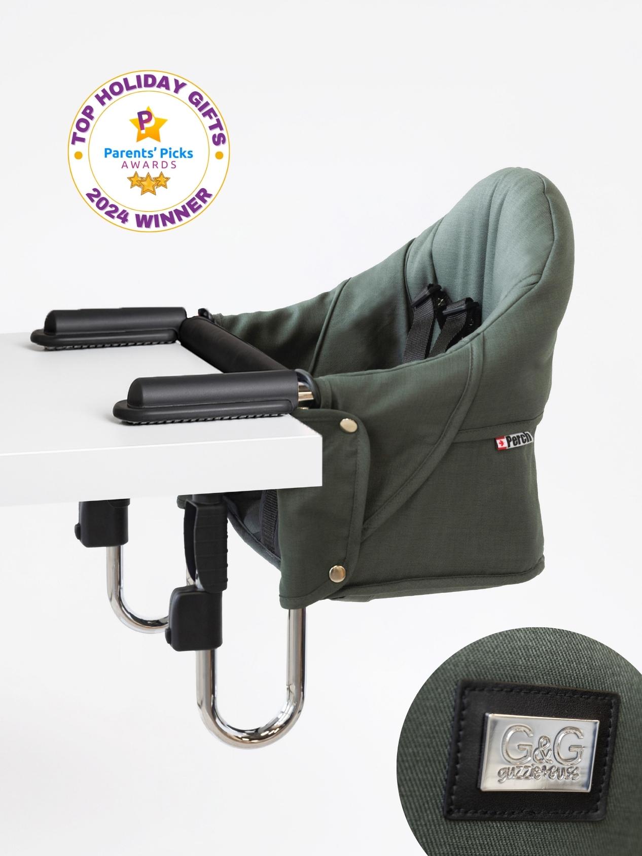 Perch Hook on Highchair (Sleek Chrome Edition)