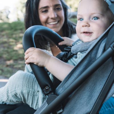 Oxygen v2 Stroller Removable Bumper Bar - Lifestyle